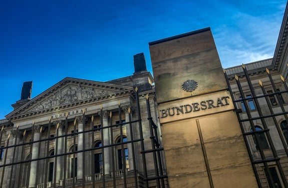 Das Gebäude vom Bundesrat von außen